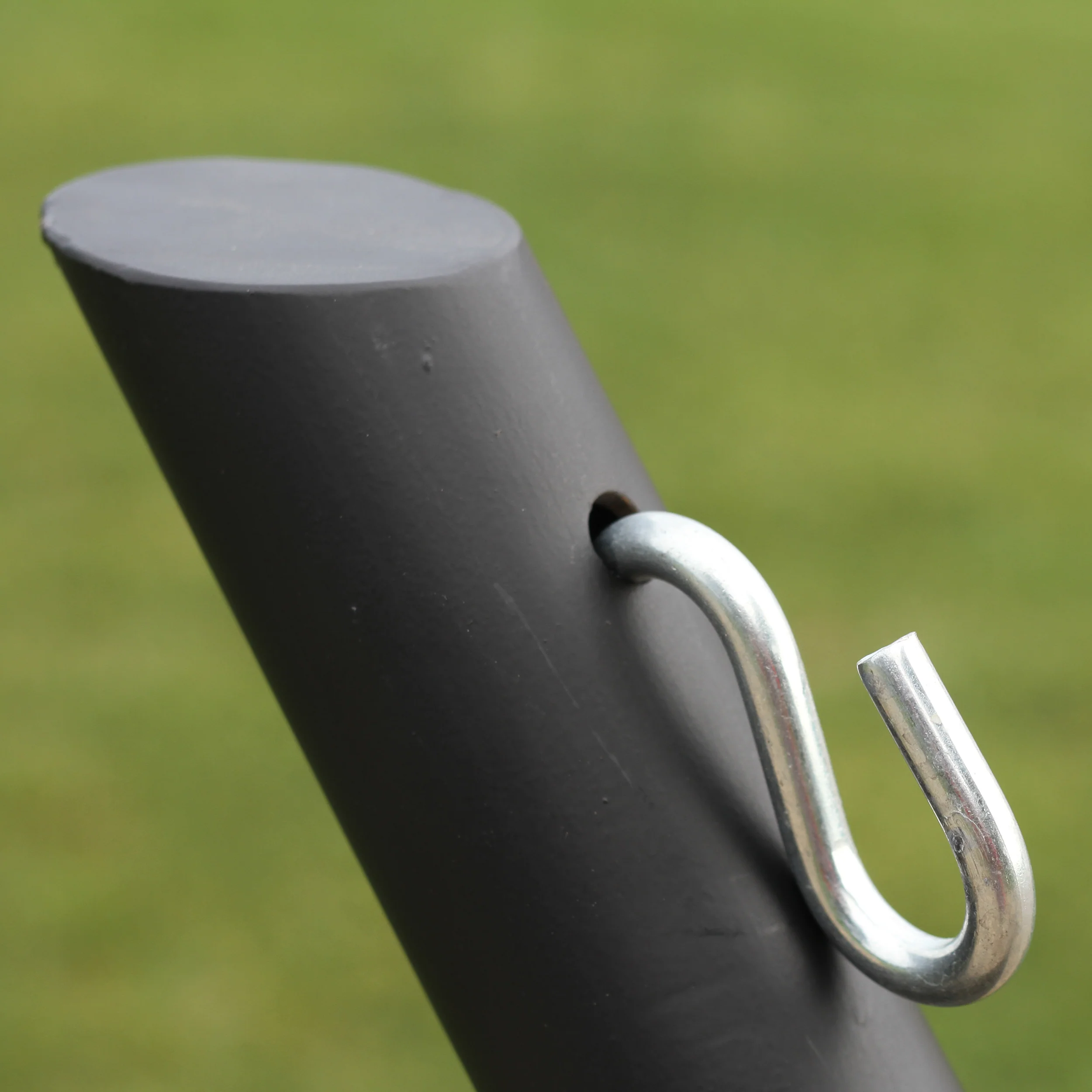 Steel Arc Hammock Stand (15ft/467cm) - Black - Image 5