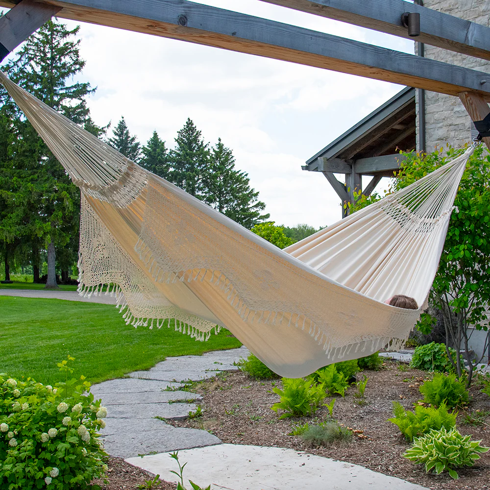 Authentic Brazilian Elegant Hammock - Antique - Image 5