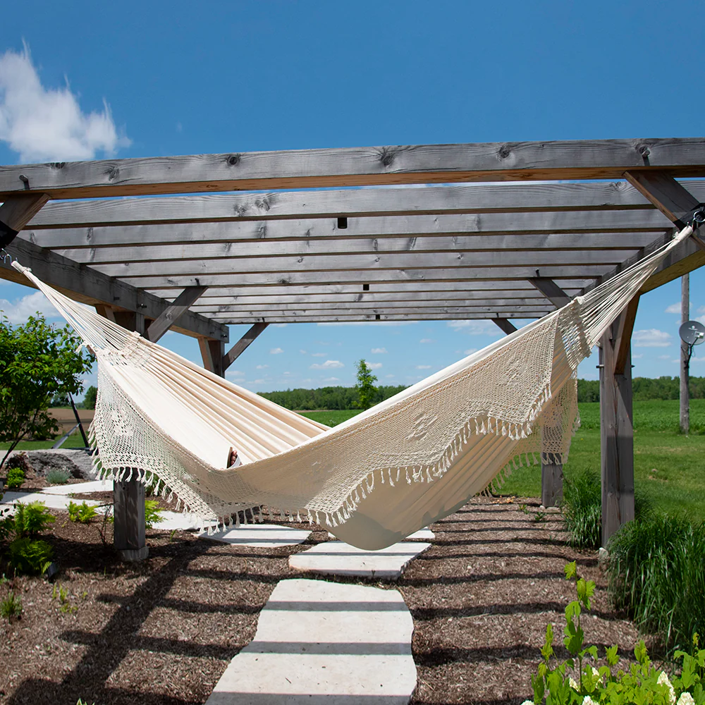 Authentic Brazilian Elegant Hammock - Antique - Image 6