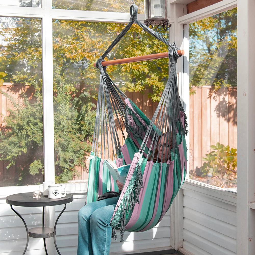 Brazilian Hammock Chair - Watermelon - Image 2