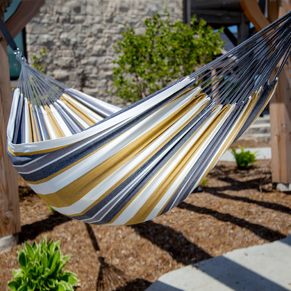 Brazilian Style Cotton Hammock - Desert Moon - Image 3