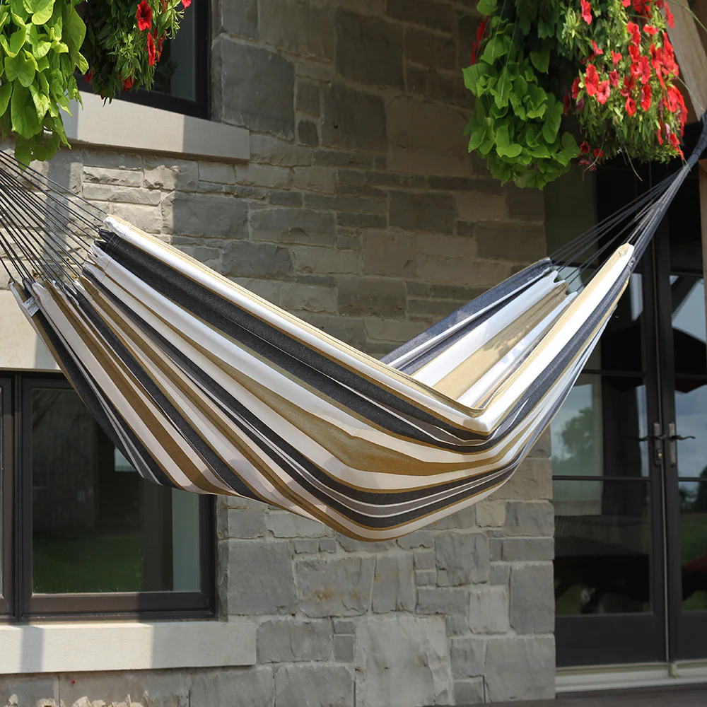 Brazilian Style Cotton Hammock - Desert Moon - Image 6