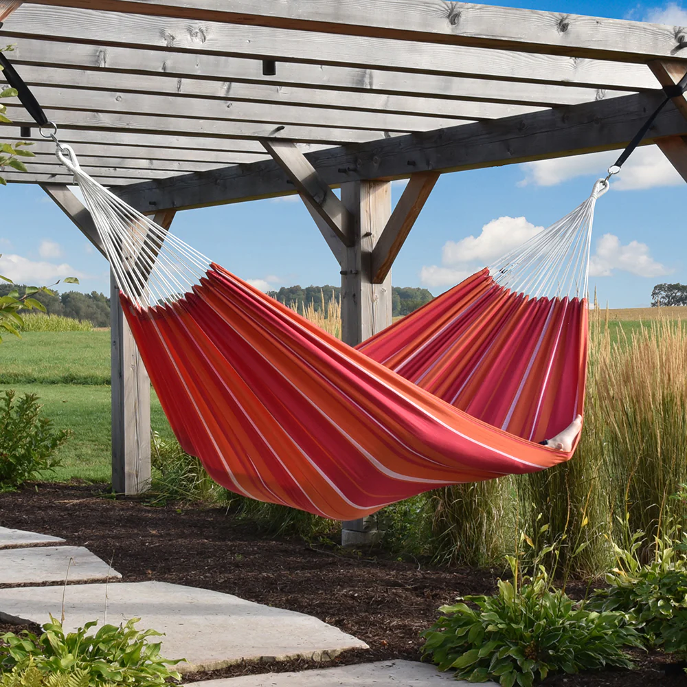 Brazilian Style Cotton Hammock - Mimosa - Image 6