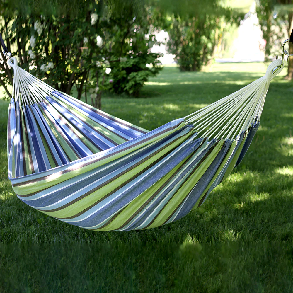 Brazilian Style Cotton Hammock - Oasis - Image 2