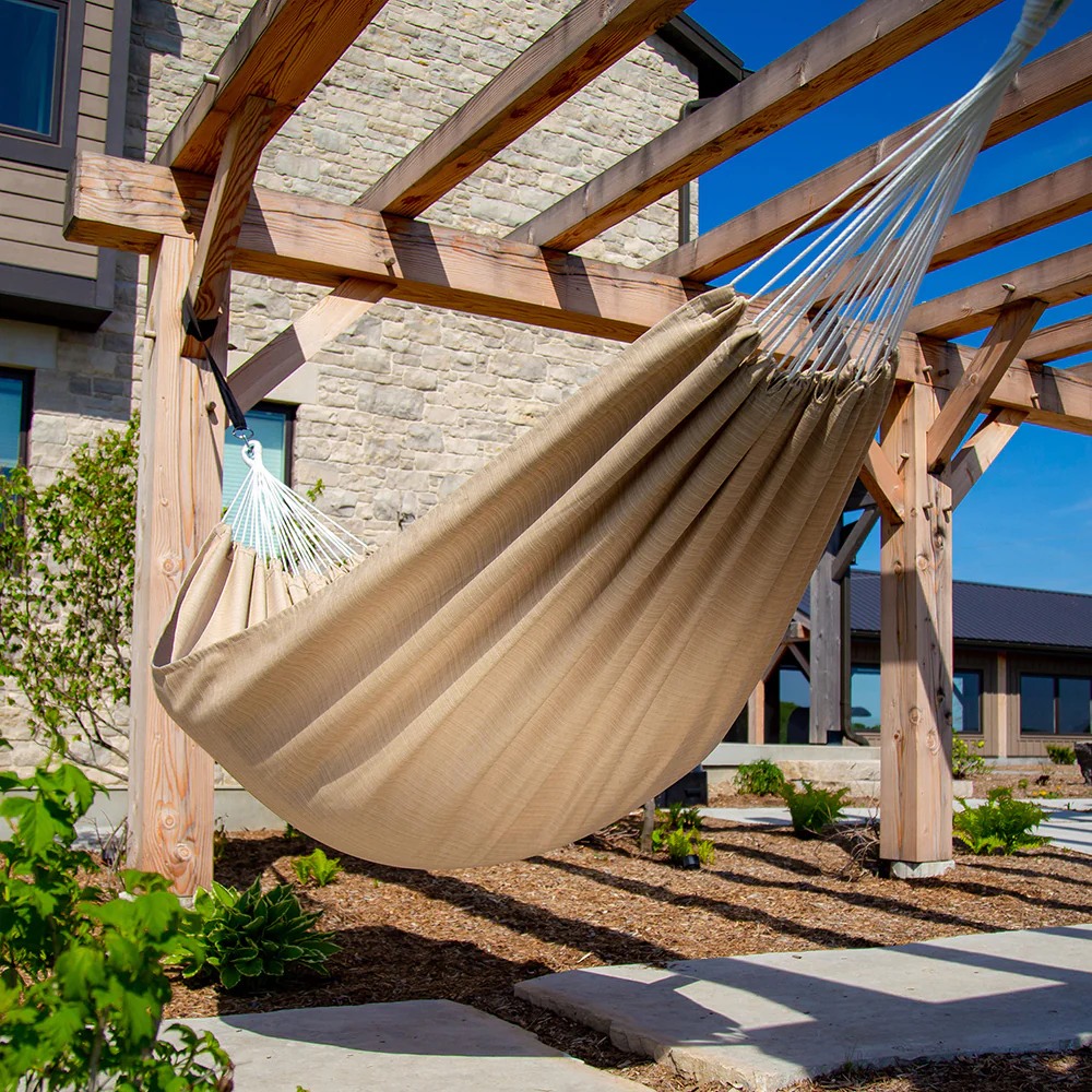 Brazilian Style Sunbrella® Hammock - Sand - Image 2