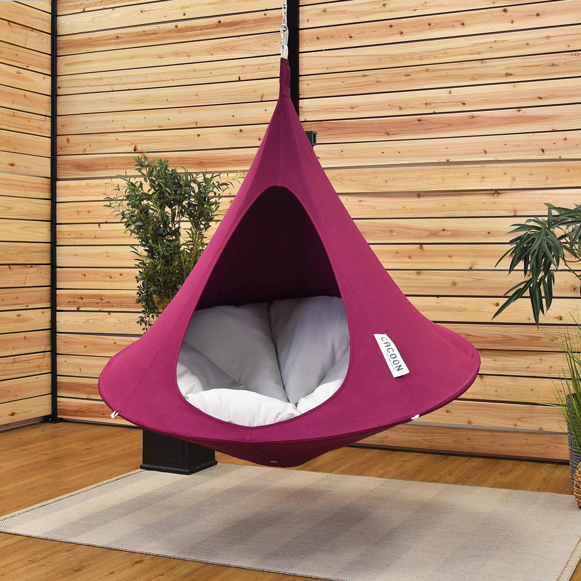 Cacoon Cushion - Cloud Gray - Image 5