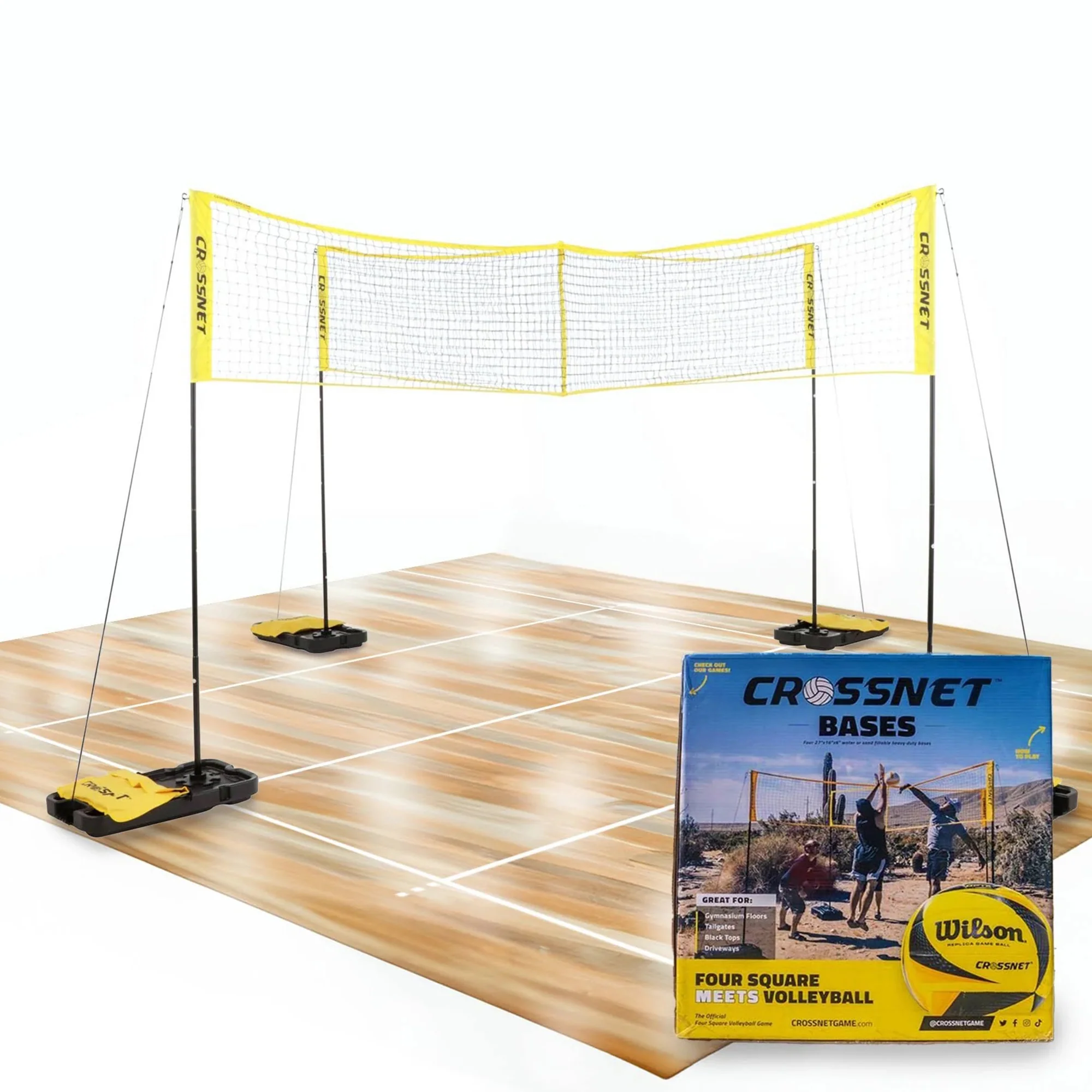 CROSSNET® Indoor Bases for the CROSSNET Original Game - Image 4