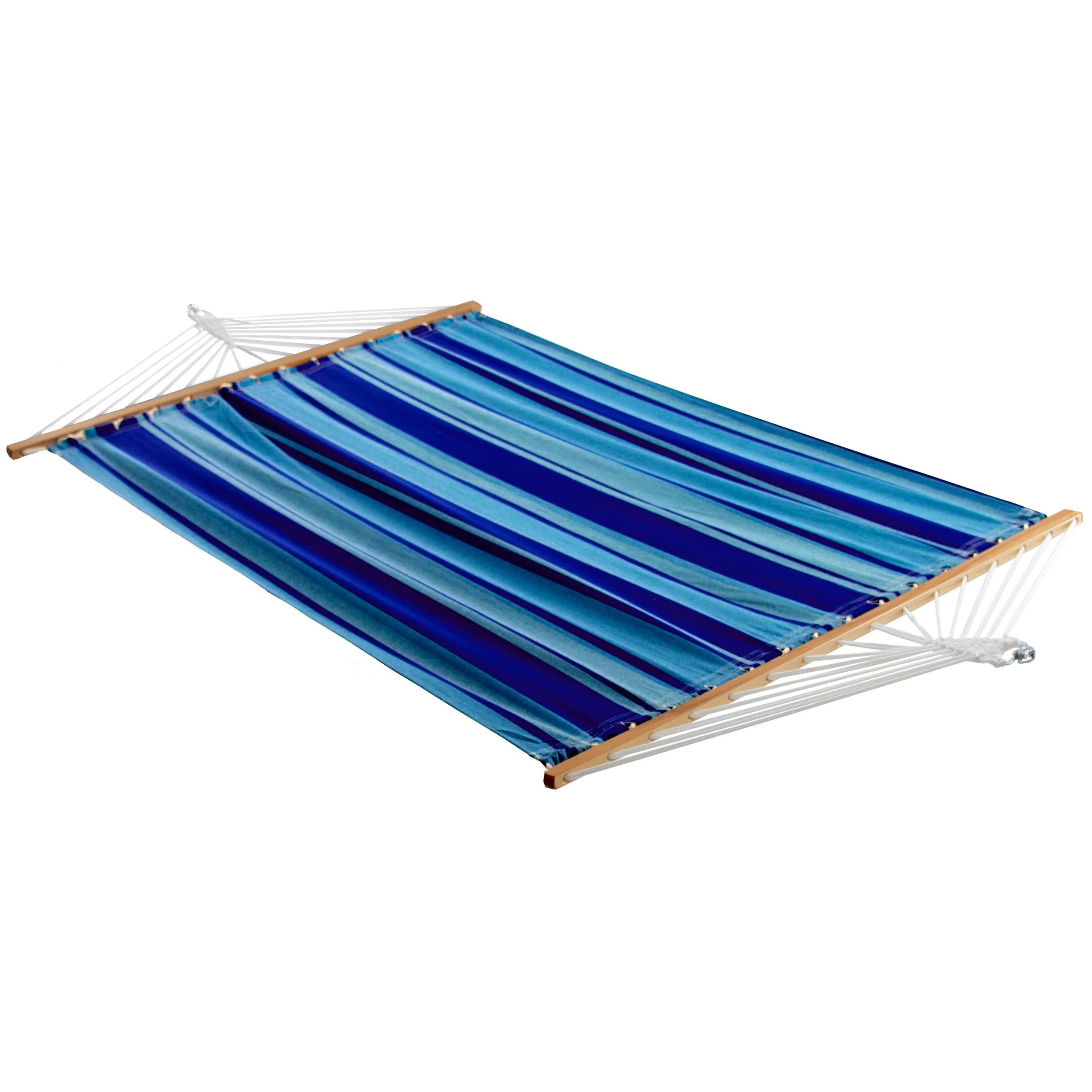 Cotton Spreader Bar Hammock - Island Breeze - Image 4