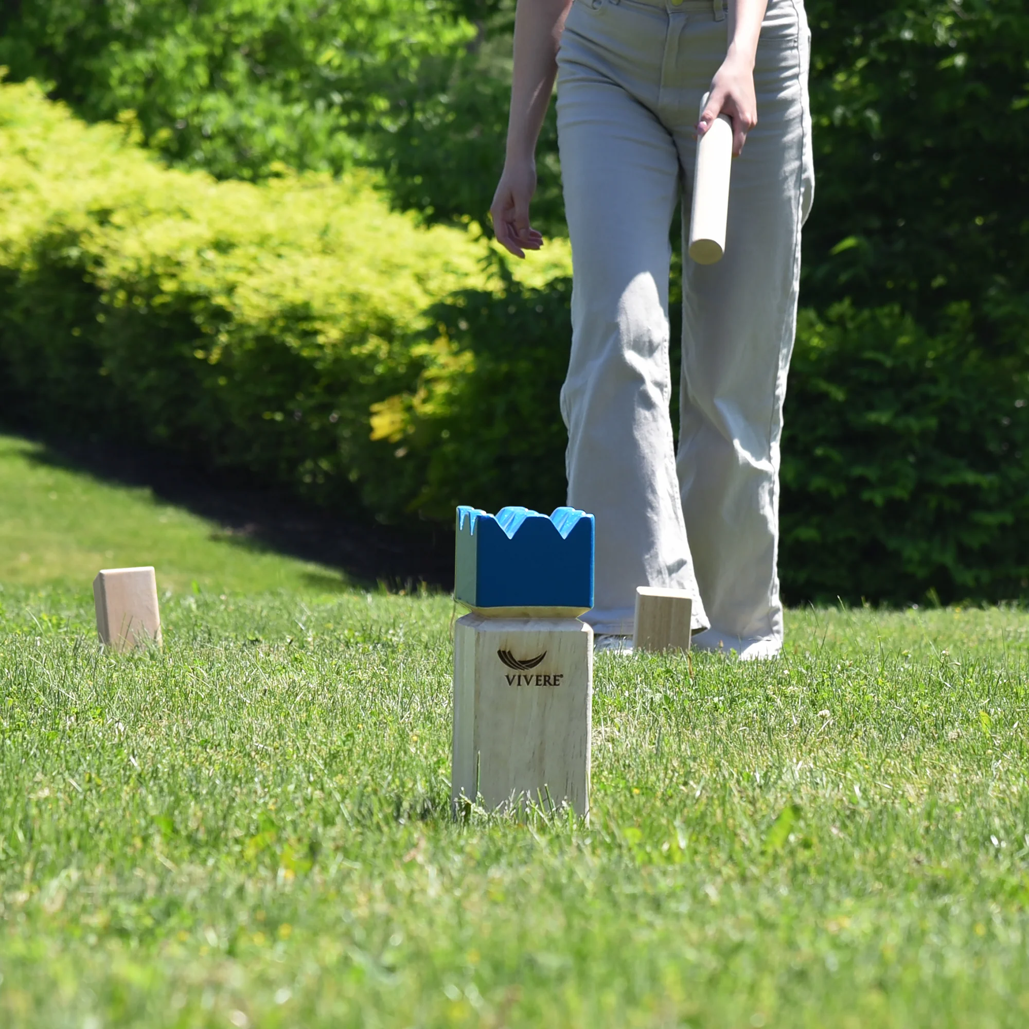 Kubb Tournament Edition Outdoor Game - Image 3