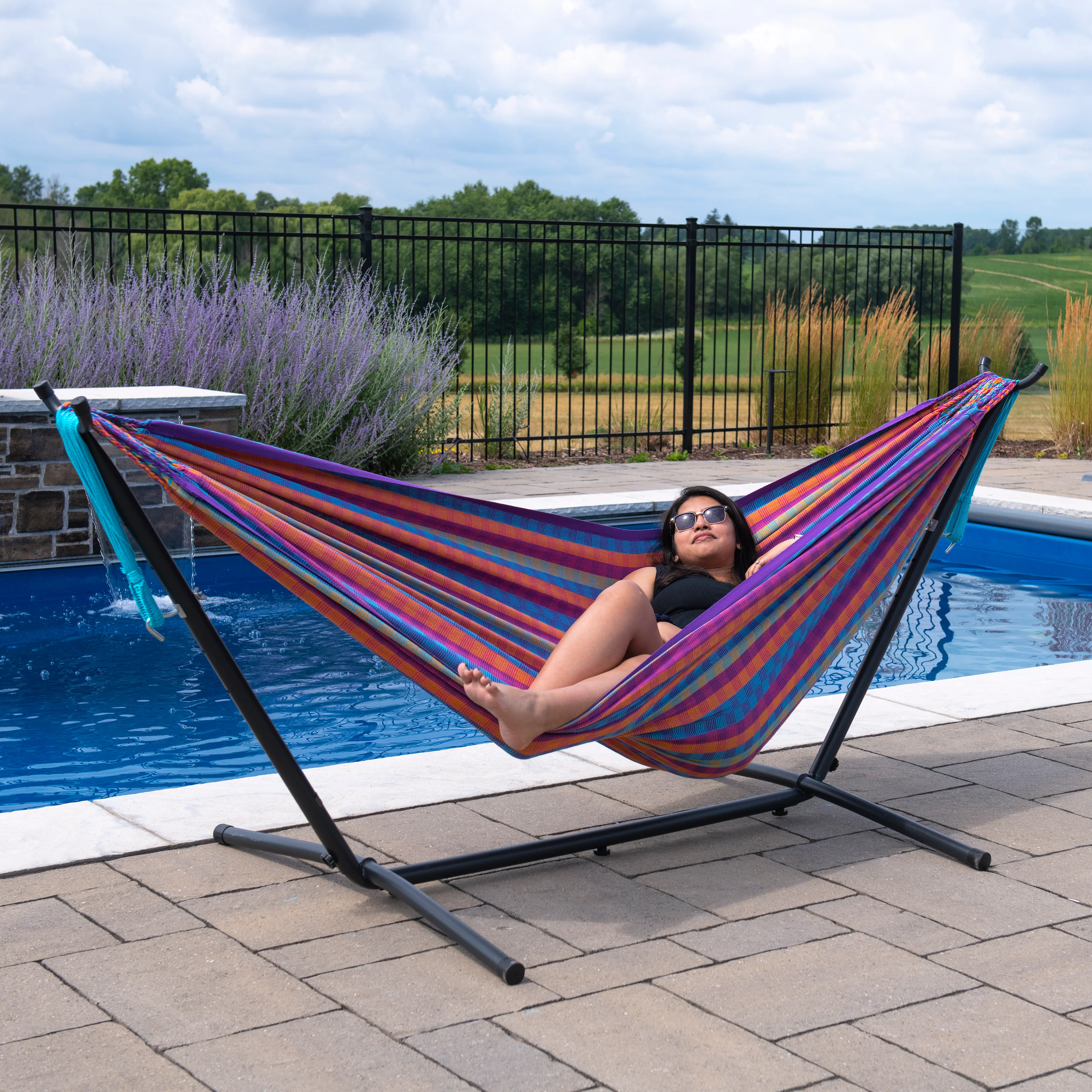 Latin Hammock with Stand (9ft/280cm) - Bella Vida - Image 2