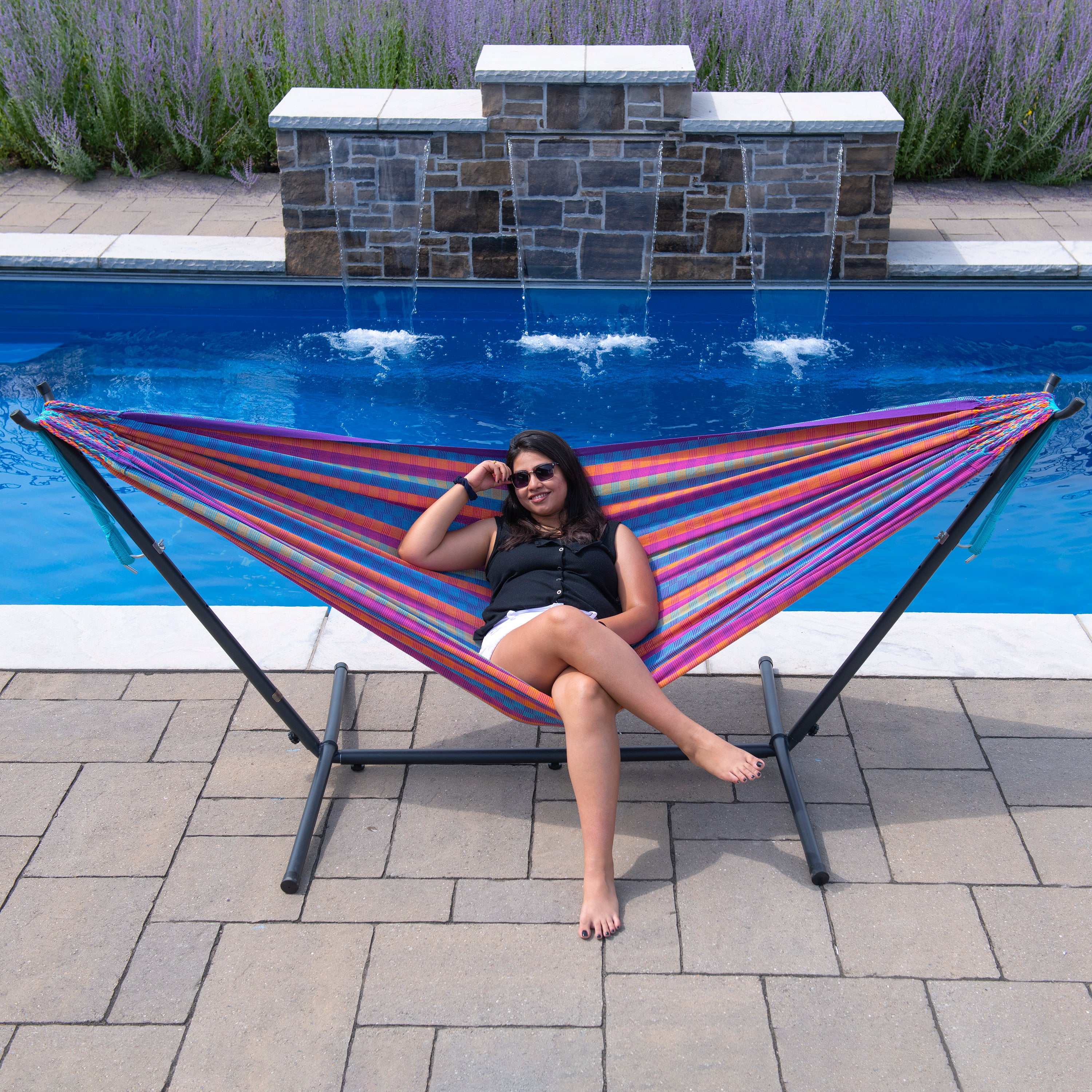 Latin Hammock with Stand (9ft/280cm) - Bella Vida - Image 3