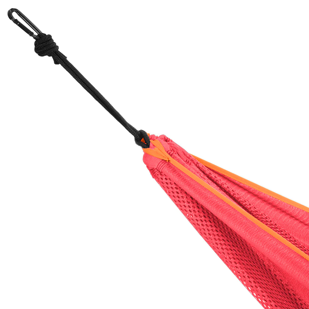 Mesh Camping Hammock - Punch & Peach - Image 4
