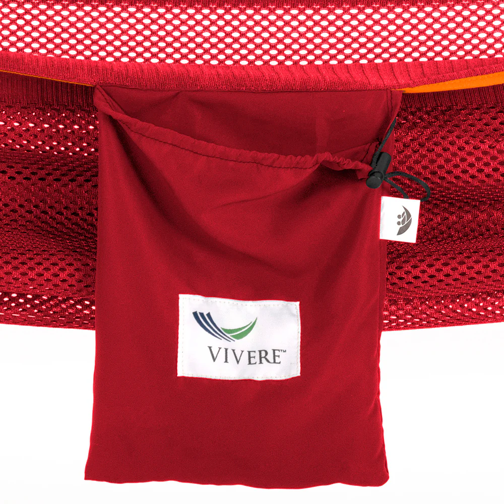 Mesh Camping Hammock - Punch & Peach - Image 5