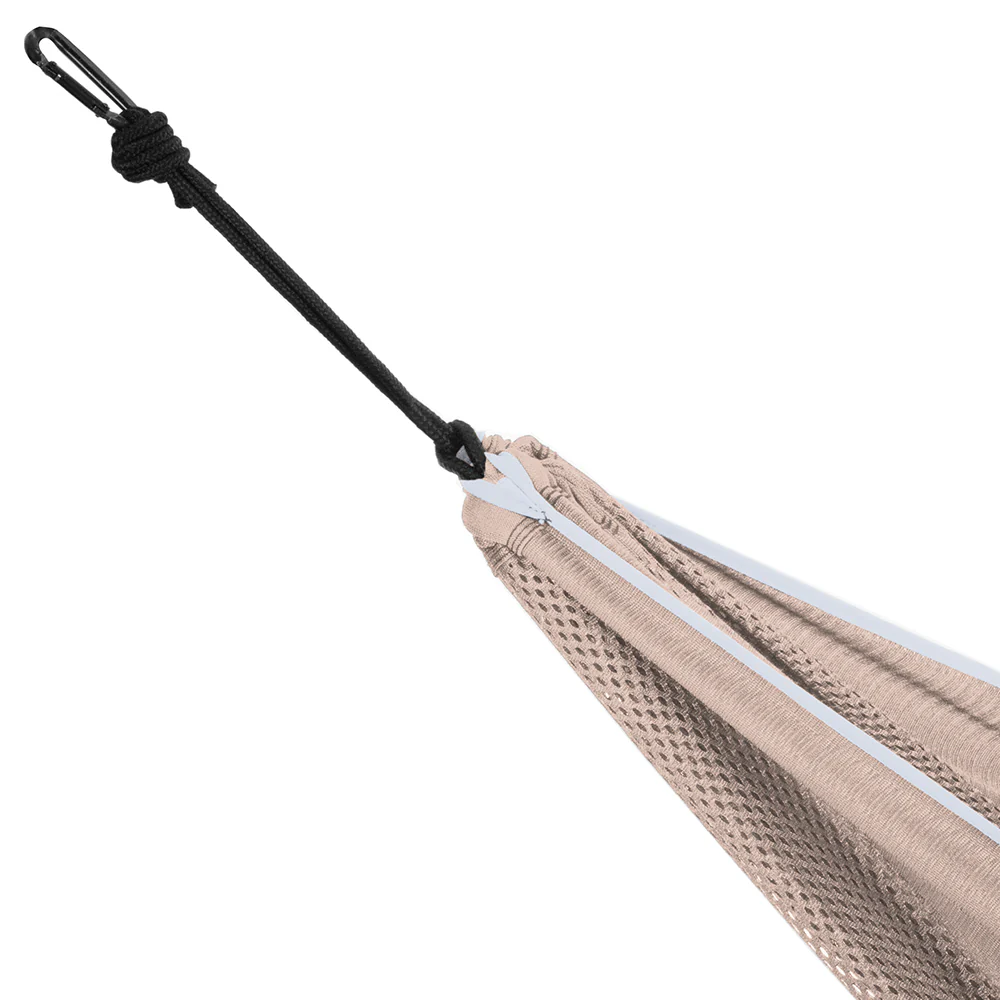 Mesh Camping Hammock - Sand & Sky - Image 4