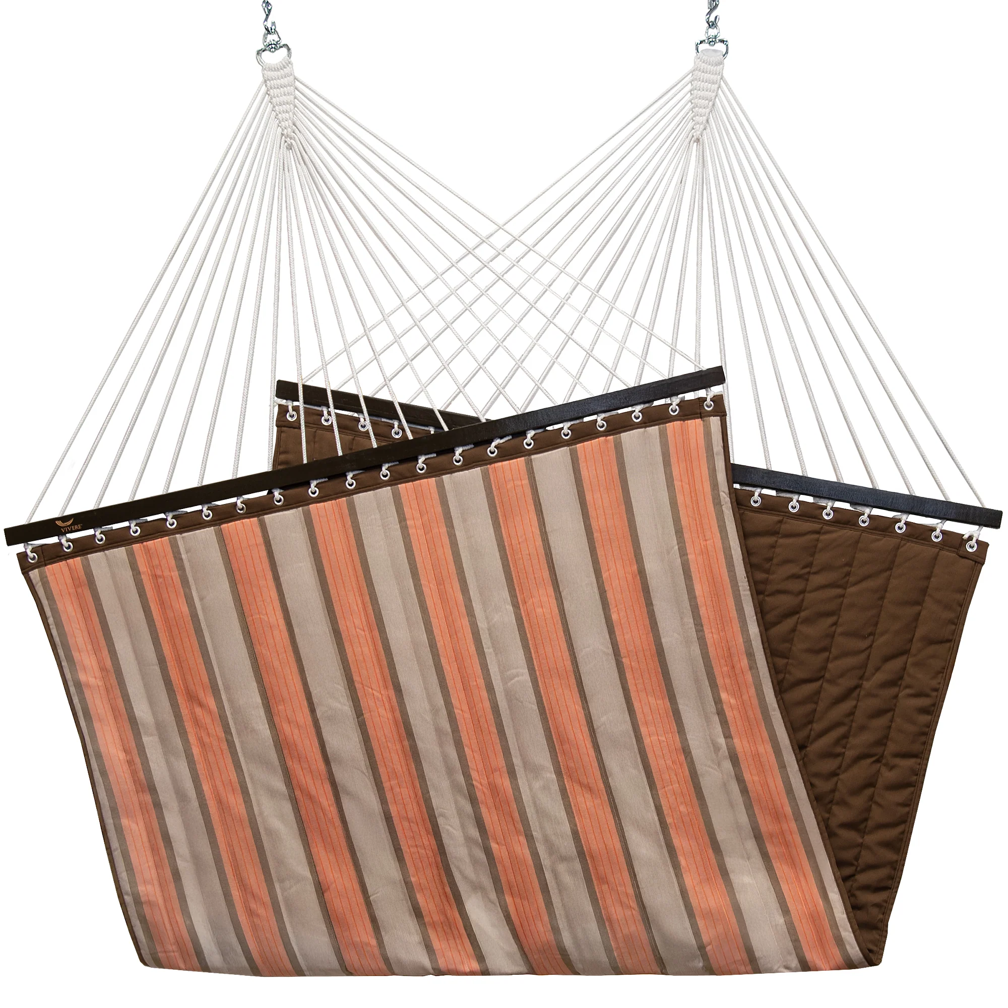 Sunbrella® Quilted Spreader Bar Hammock - Cameo