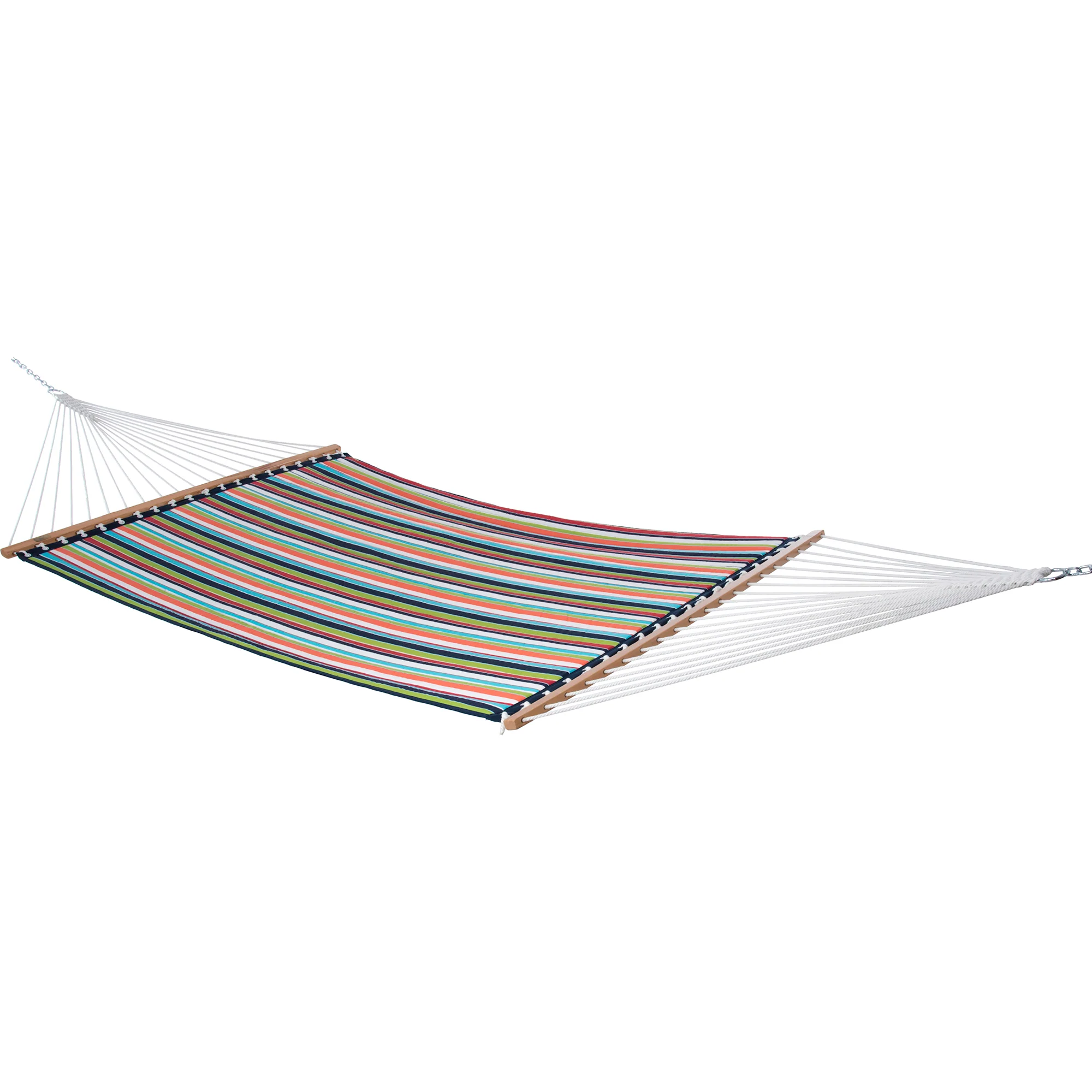 Sunbrella® Quilted Spreader Bar Hammock - Carousel Confetti - Image 6