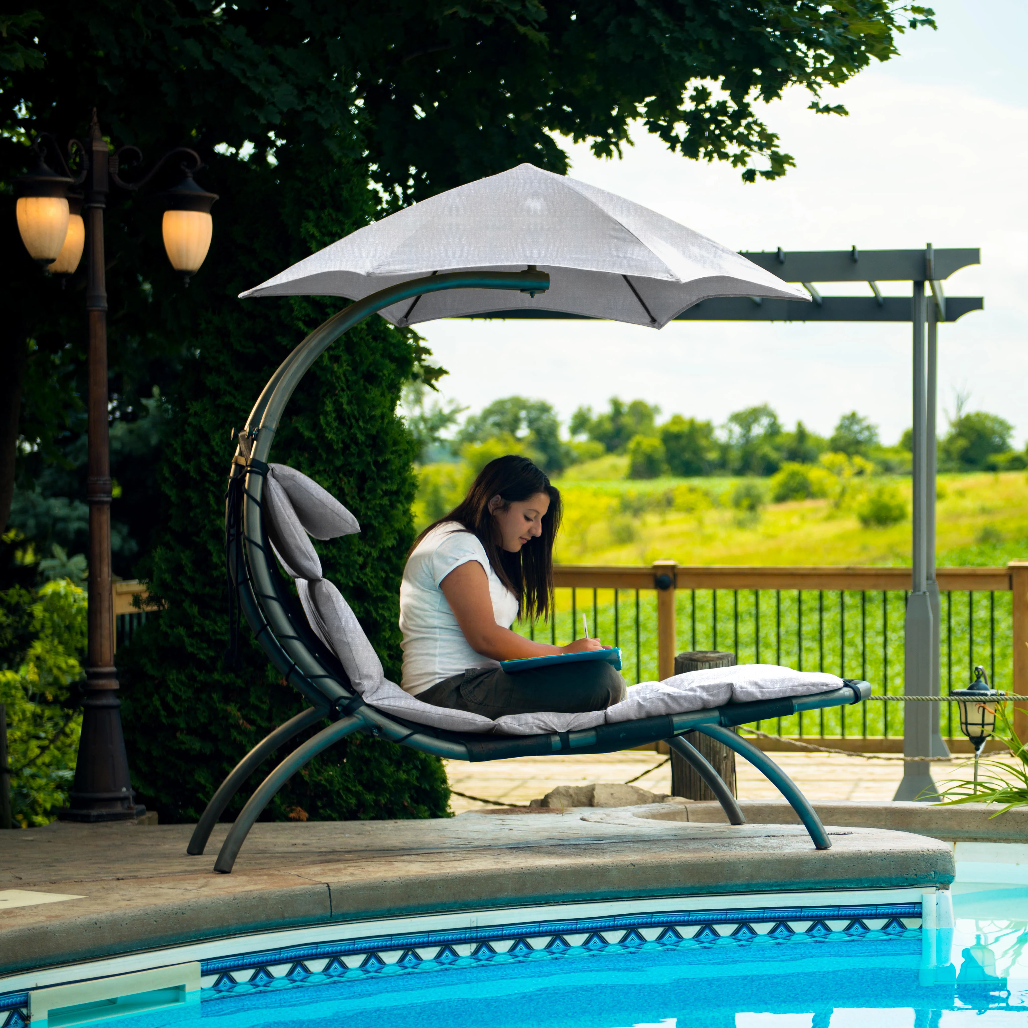 The Original Dream Lounger™ - Cast Silver - Image 5