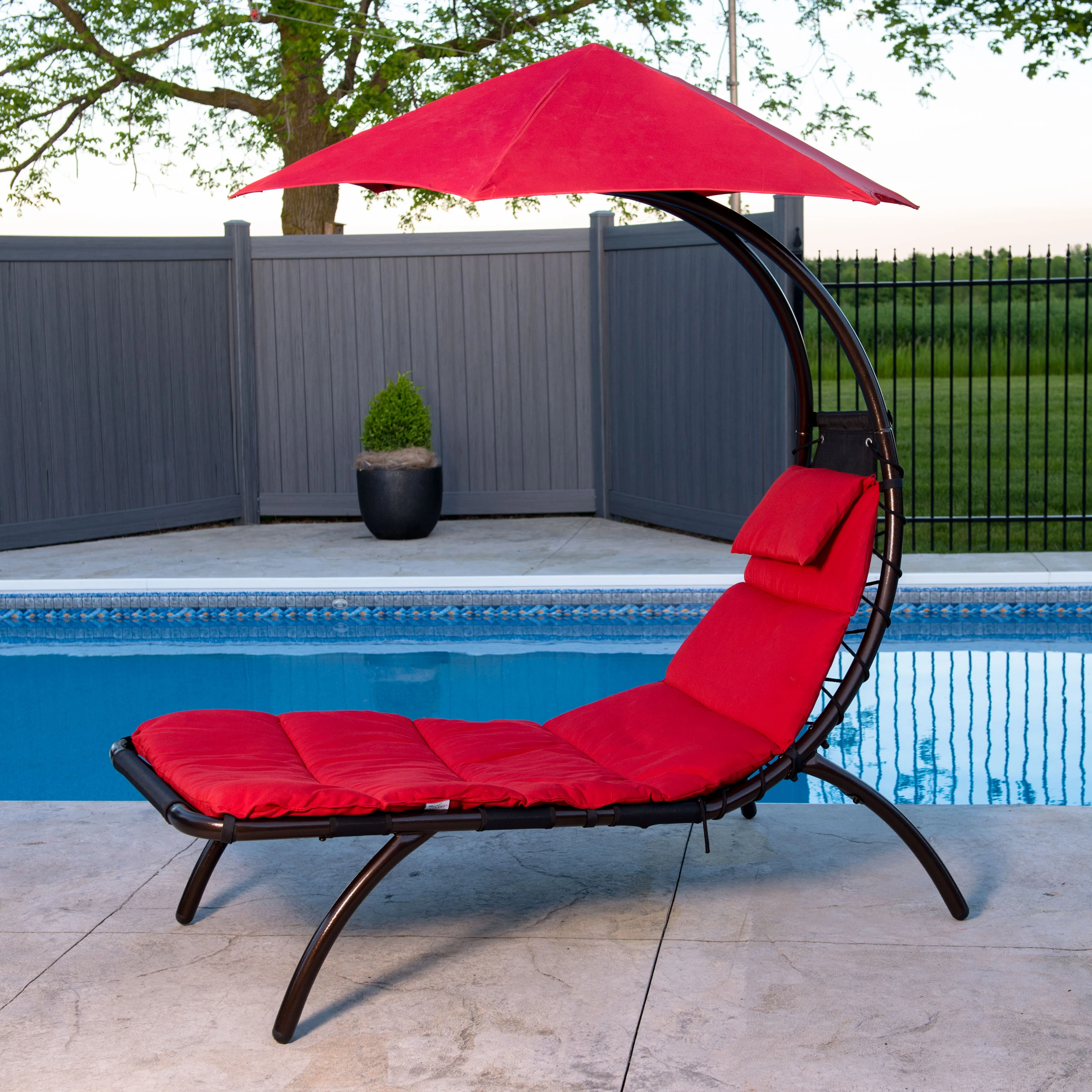 The Original Dream Lounger™ - Cherry Red - Image 5