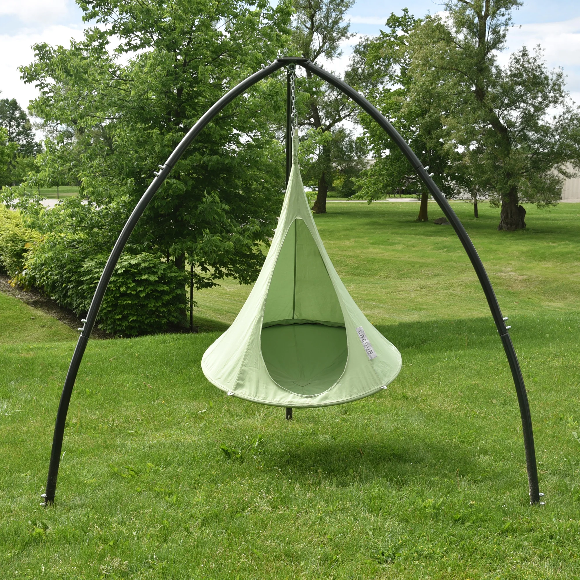 Tripod Hanging Chair Stand - Black - Image 7